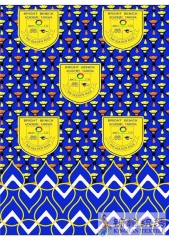 KHAFF3014 African Customized Cotton Ankara Wax Print Fabrics