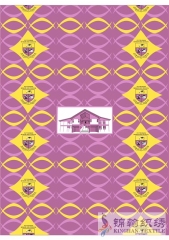 KHAFF3016 African Customized Cotton Ankara Wax Print Fabrics
