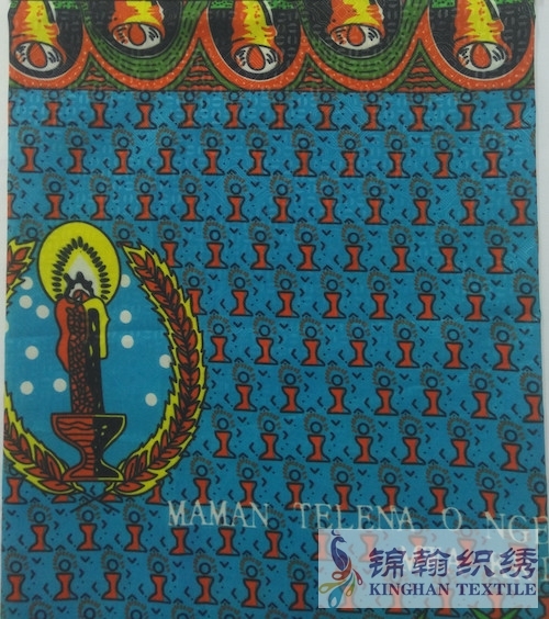 KHAFF3052 African Customized Ankara Wax Print Fabrics