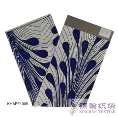 KHAFF1005 African Polyester Ankara Wax Print Fabrics