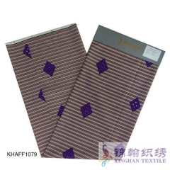 KHAFF1079 African Polyester Ankara Wax Print Fabrics