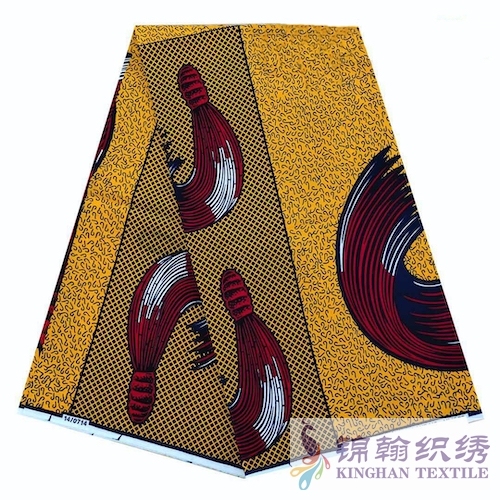 KHAFF2226 African Cotton Ankara Wax Print Fabrics