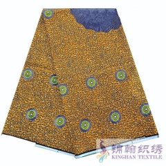 KHAFF2224 African Cotton Ankara Wax Print Fabrics