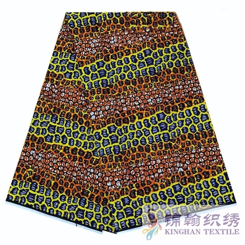 KHAFF2220 African Cotton Ankara Wax Print Fabrics