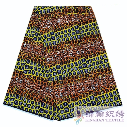 KHAFF2220 African Cotton Ankara Wax Print Fabrics