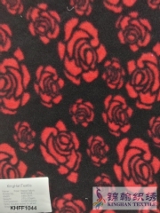 KHFF1044 Printed Polar Fleece fabrics Double-sided brushed, Single-sided Anti pilling
