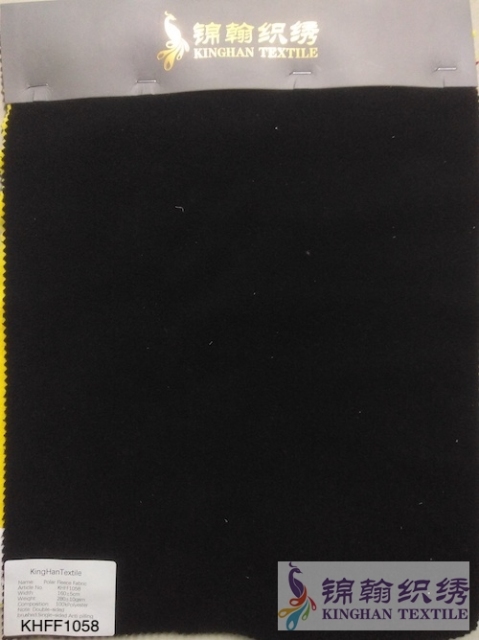 KHFF1058 Printed Polar Fleece fabrics Double-sided brushed, Single-sided Anti pilling