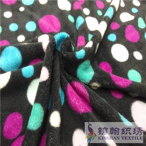 KHFF4056 Printed Coral Fleece fabrics