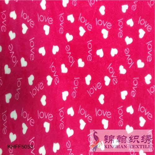 KHFF4053 Printed Coral Fleece fabrics
