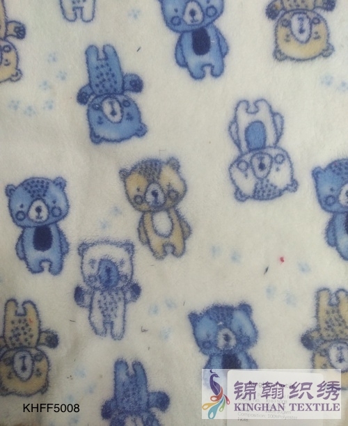 KHFF4067 Printed Coral Fleece fabrics