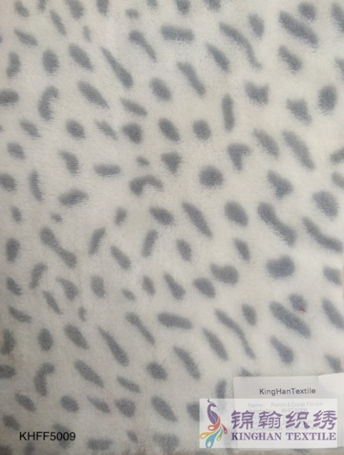 KHFF4068 Printed Coral Fleece fabrics