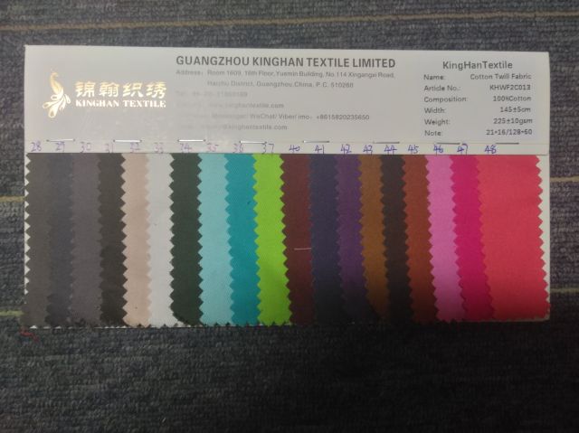 KHWF2C013 Cotton Gabardine for Work Suits