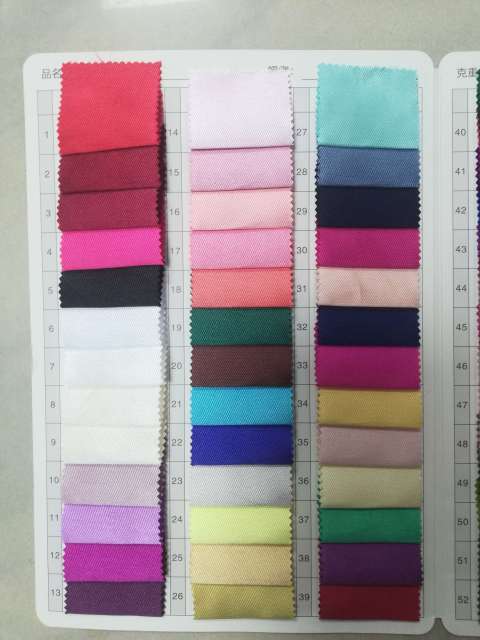 KHWF2A001 Polyester Twill Satin Fabric