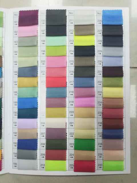 KHWF1A017 190T 210T 230T Polyester Taffeta Lining Fabric