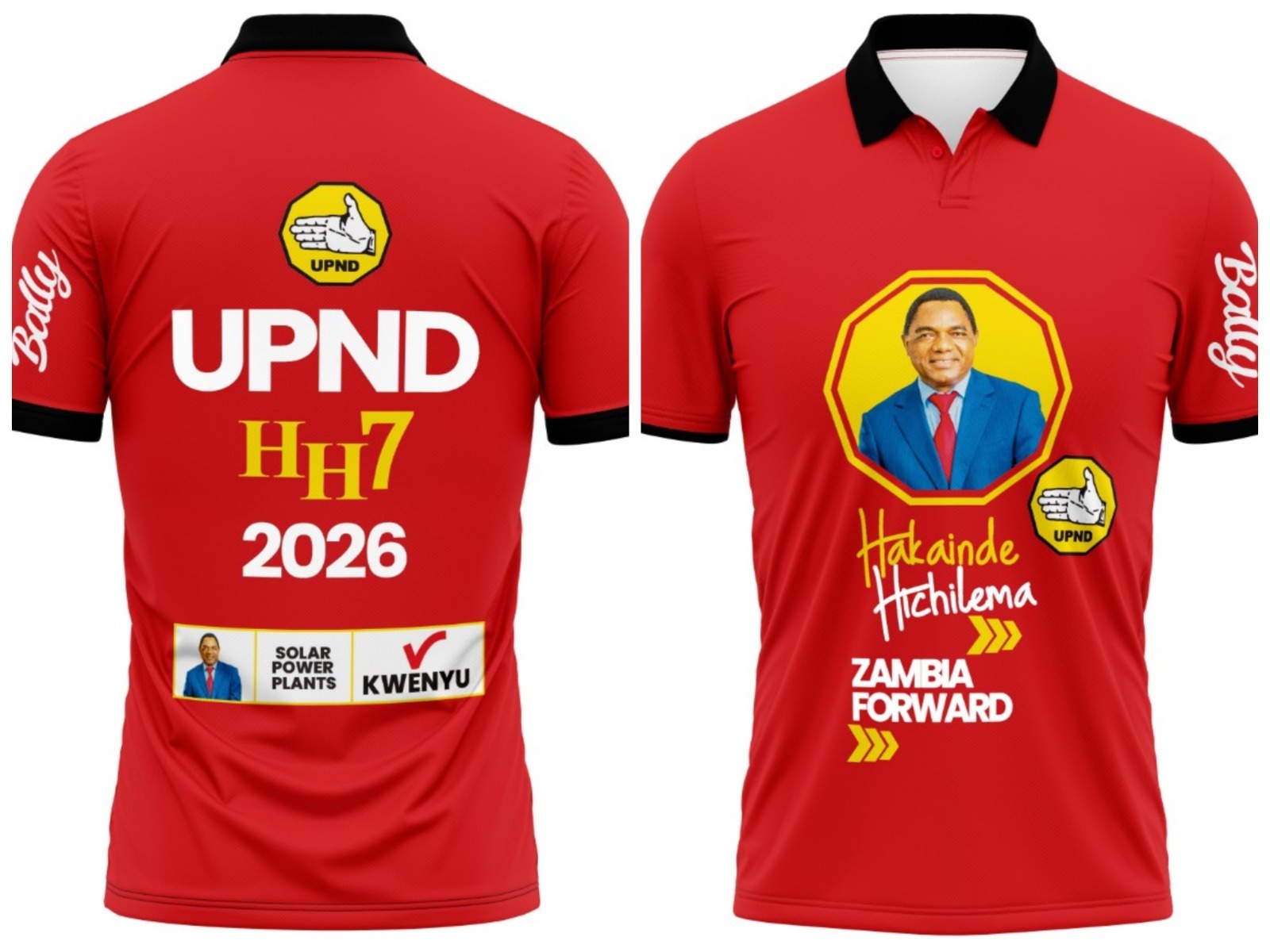 2026 Zambia Presidential Campaign T-shirt Hakainde Hichilema