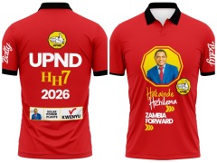2026 Zambia Presidential Campaign T-shirt Hakainde Hichilema