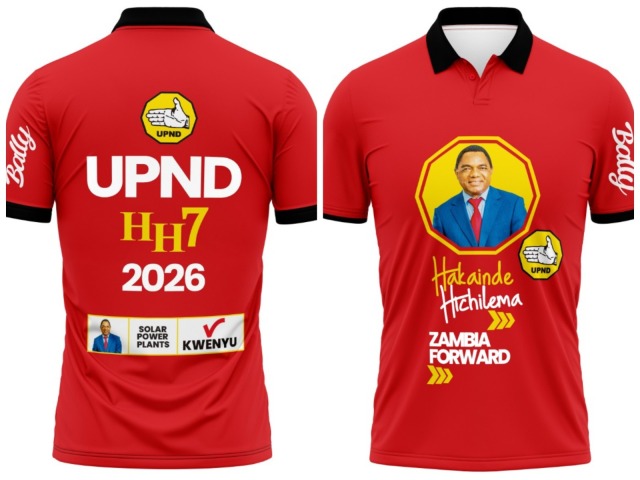 2026 Zambia Presidential Campaign T-shirt Hakainde Hichilema
