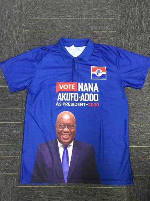2020 Ghana Presidential Campaign POLO T-shirt NANA AKUFD ADDO