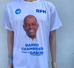 Gabon Campaign T-shirt Barro Chambrier