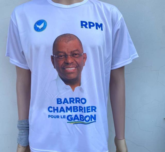 Gabon Campaign T-shirt Barro Chambrier