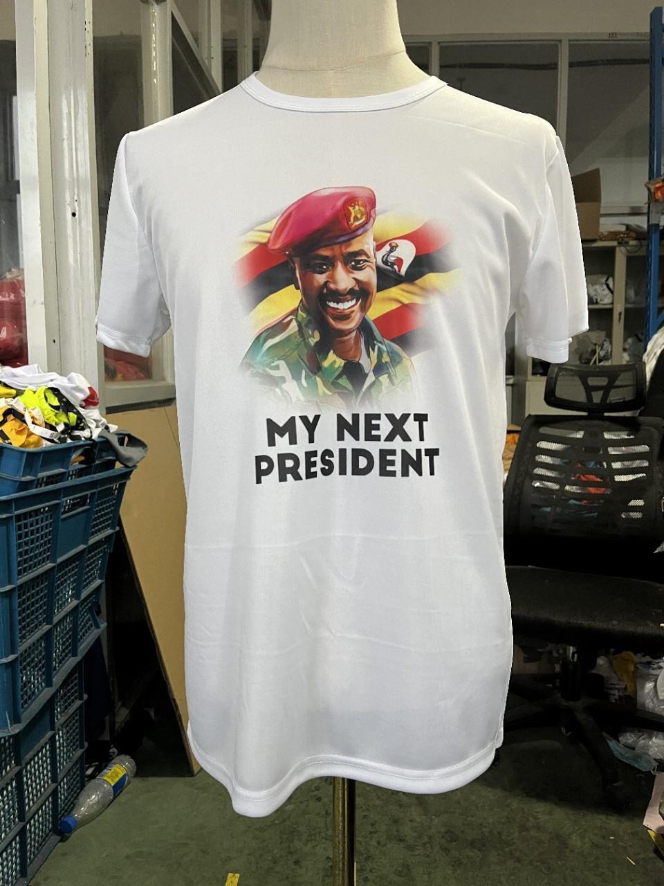 Uganda Muhoozi Kainerugaba Presidential Campaign T-shirt