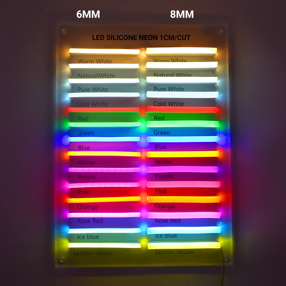 Silicone Intergrated Neon LED strip 612 DC12V IP67 7.2w 9w