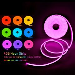 Silicone Intergrated Neon LED strip 612 RGB DC12V 15W IP67 2 Years Warranty