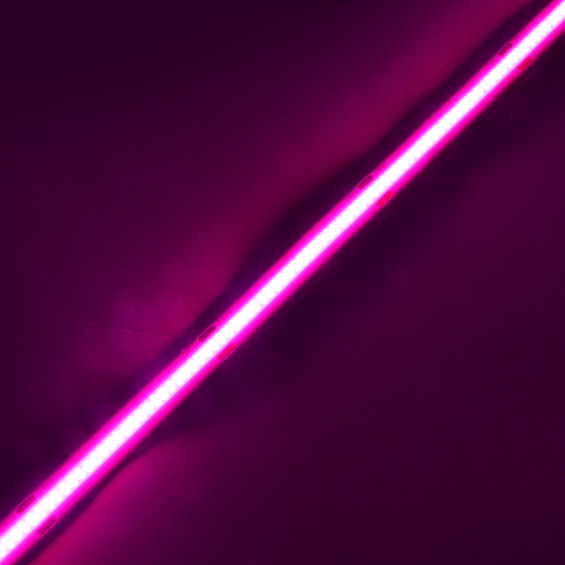 Pink Cob Led Strip 8MM DC24V IP20 CRI90 3 years Warranty