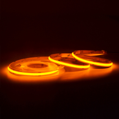 Orange Cob Led Strip 8MM DC24V IP20 CRI90 3 years Warranty