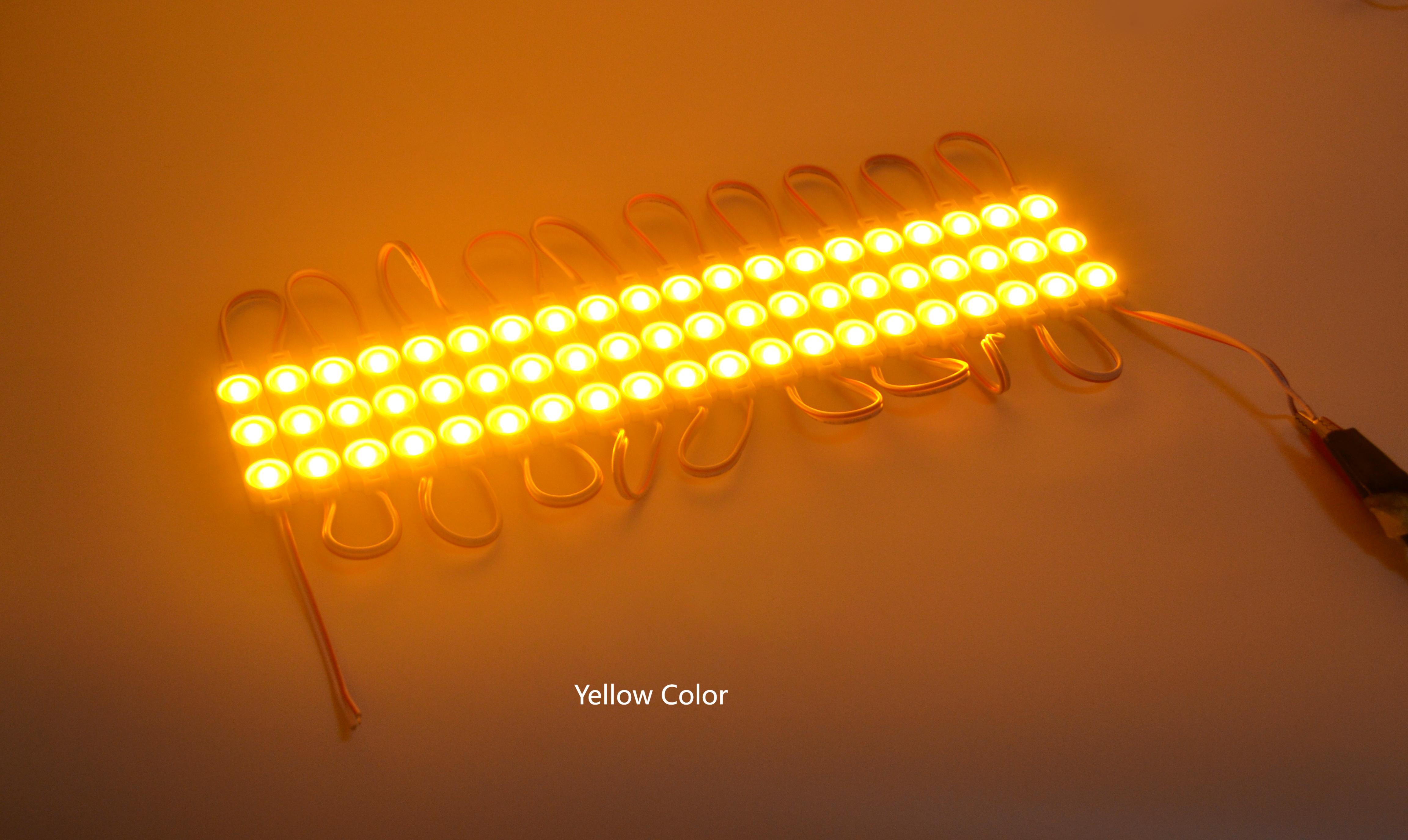 3 2835 lens LED module DC12v 0.72W for 3D LED letters and LED light box