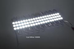 3 2835 lens LED module DC12v 0.72W for 3D LED letters and LED light box