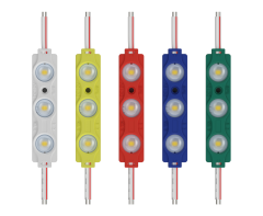 3 2835 lens LED module DC12v 0.72W for 3D LED letters and LED light box