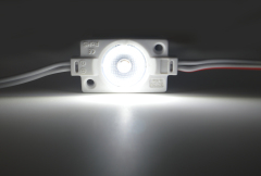 Wide angle 170degree 1 2835 lens LED module DC12V / DC24V 0.5W