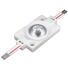 Wide angle 170degree 1 2835 lens LED module DC12V / DC24V 0.5W