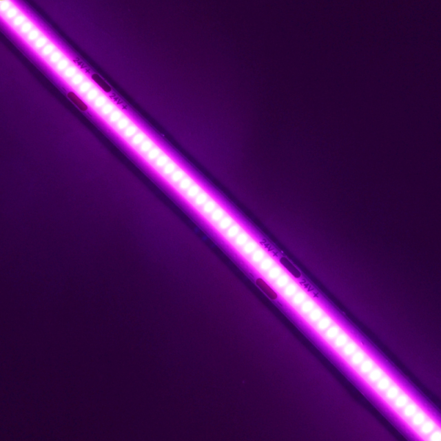 Purple Cob Led Strip 8MM DC24V IP20 CRI90 3 years Warranty