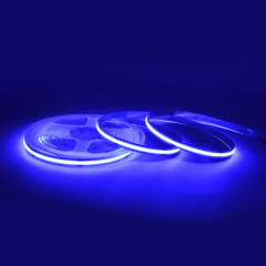 Blue Cob Led Strip 8MM DC24V IP20 CRI90 3 years Warranty