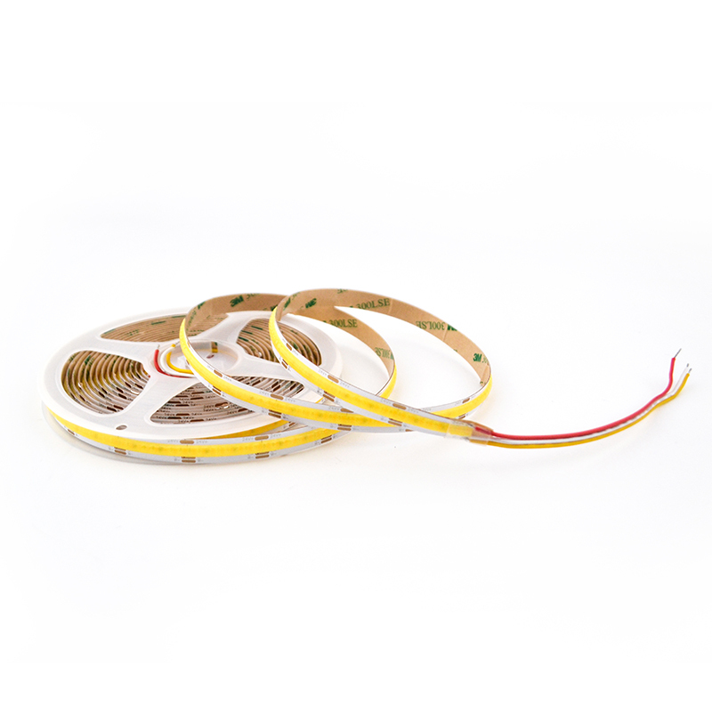 CCT 2700K-6500K Cob Led Strip 5m/roll 10MM DC24V IP20 608led/m 3 years Warranty