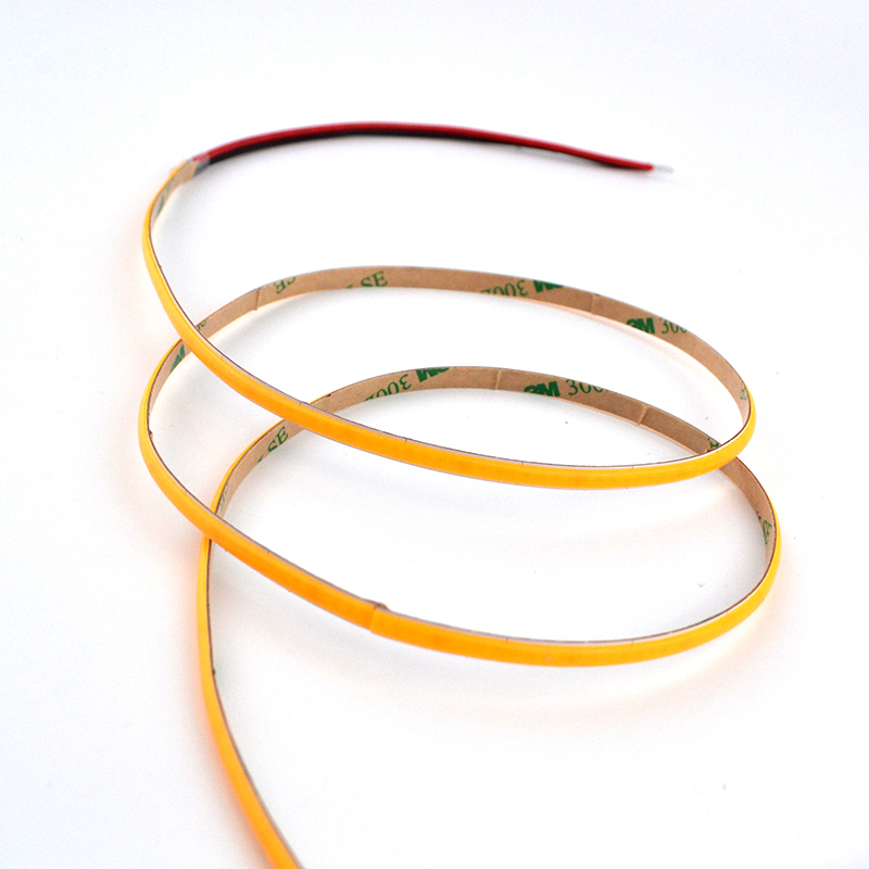 5MM Cob Led Strip 5m/roll DC24V/DC12v IP20 400led/m 10W 3 years Warranty