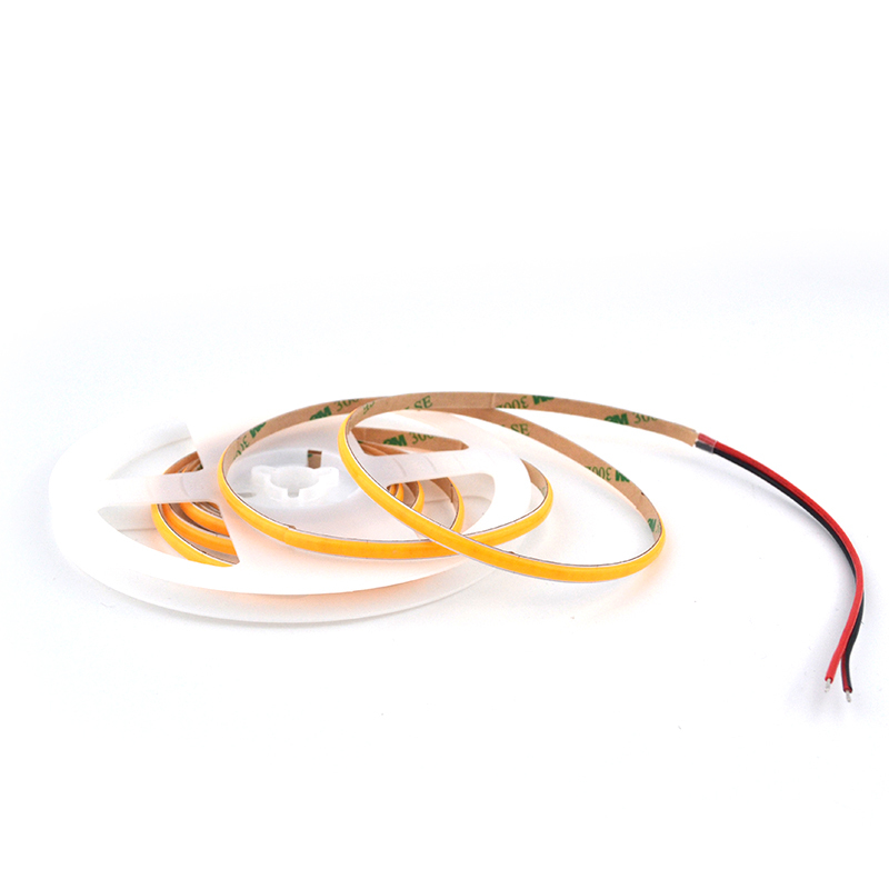 5MM Cob Led Strip 5m/roll DC24V/DC12v IP20 400led/m 10W 3 years Warranty
