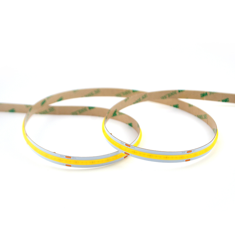 5V 8mm Cob Led Strip 5m/roll  IP20 320led/m 8W 3 years Warranty