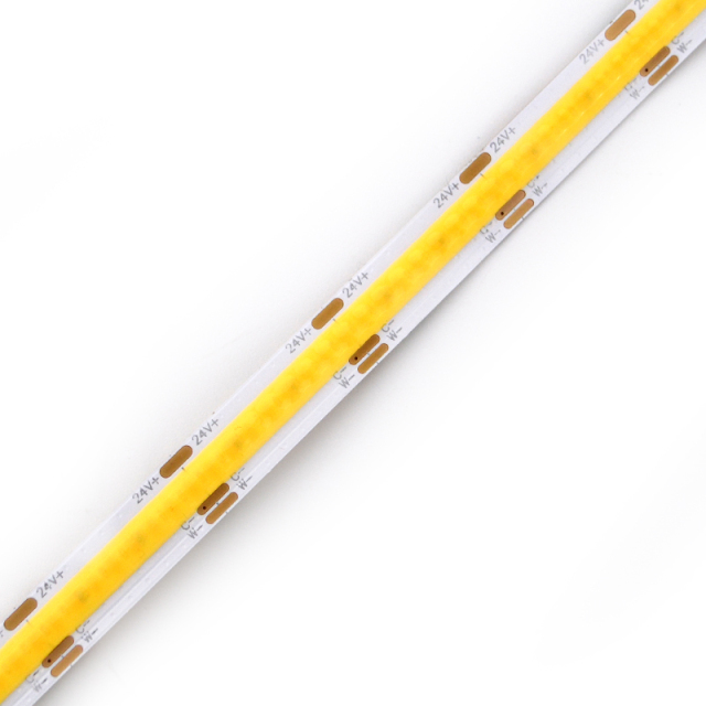 CCT 2700K-6500K Cob Led Strip 5m/roll 10MM DC24V IP20 608led/m 3 years Warranty