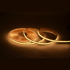 CCT 2700K-6500K Cob Led Strip 5m/roll 10MM DC24V IP20 608led/m 3 years Warranty