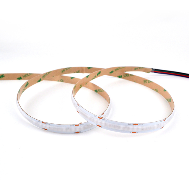 RGB 10mm Cob Led Strip 5m/roll  DC24V/DC12V IP20 576led/m 14W 3 years Warranty