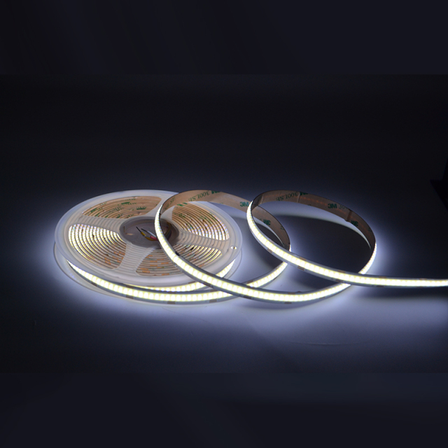 CCT 2700K-6500K Cob Led Strip 5m/roll 10MM DC24V IP20 608led/m 3 years Warranty