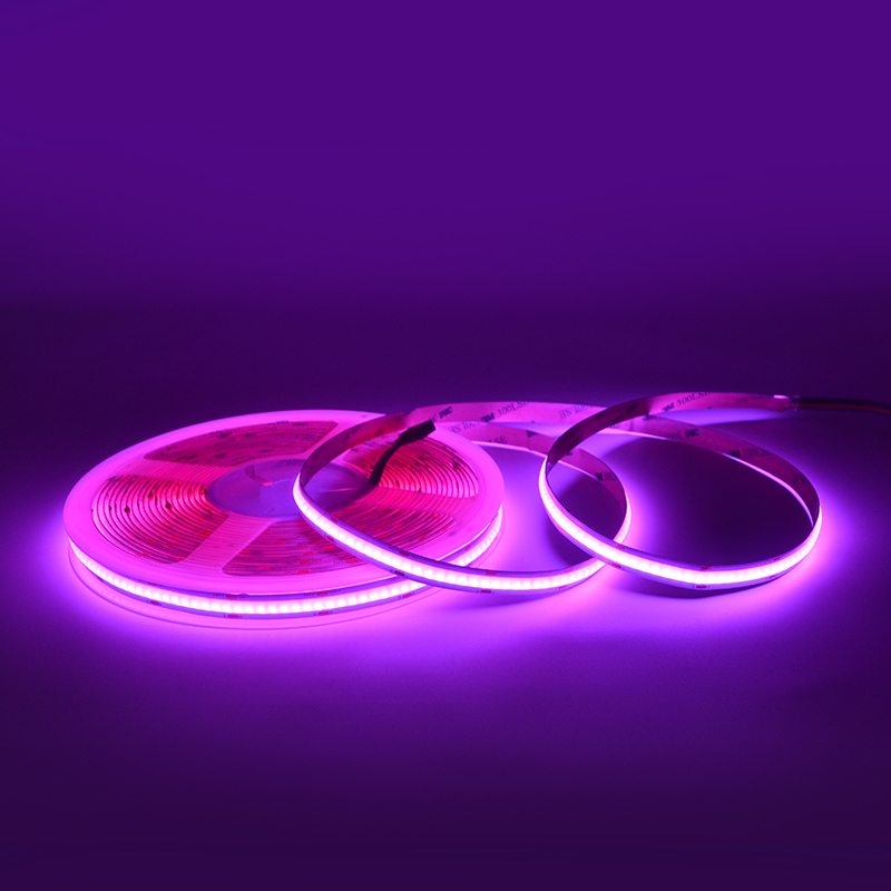 RGB 10mm Cob Led Strip 5m/roll  DC24V/DC12V IP20 576led/m 14W 3 years Warranty