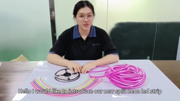 Split Neon LED strip for sign letters flexible strip 6/8/12MM Silicone tube