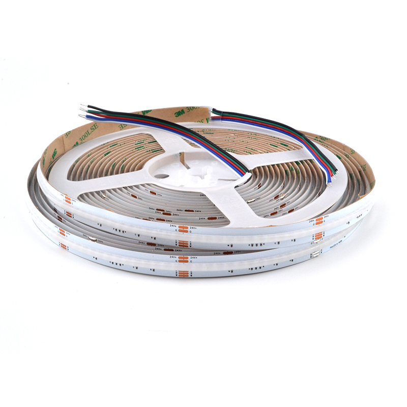 RGBW 12mm Cob Led Strip 5m/roll  DC24V IP20 784led/m 19W 3 years Warranty