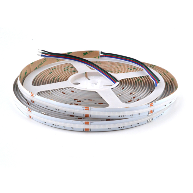 RGBW 12mm Cob Led Strip 5m/roll  DC24V IP20 784led/m 19W 3 years Warranty
