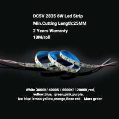 Split Neon LED strip for sign letters flexible strip 6/8/12MM Silicone tube