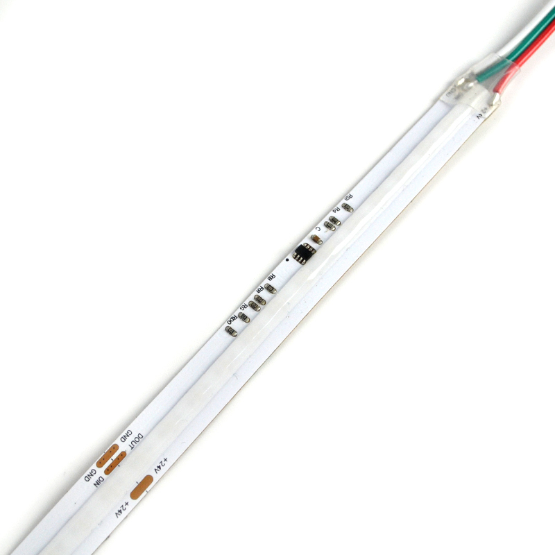 RGBIC 10mm Cob Led Strip 5m/roll  DC24V IP20 720led/m 21W 3 years Warranty